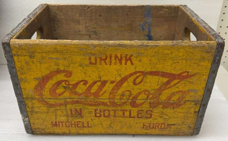 Wooden Coca Cola Bottle Crate