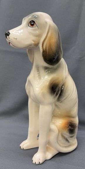 Ceramic Dog Statue