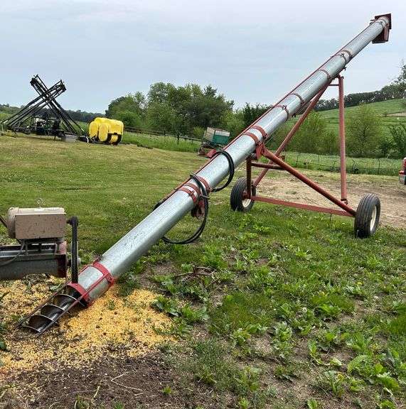 Peck 8” x 31 - Truck Auger w/ New Tube & Flighting