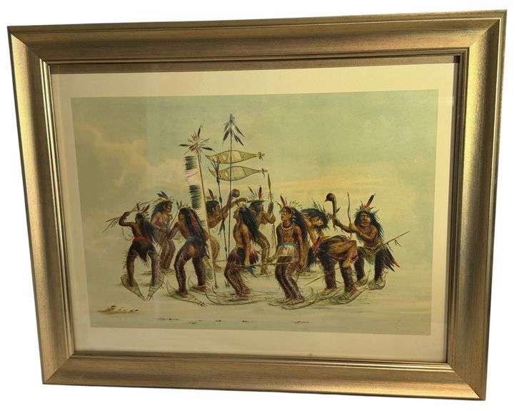 Snow-Shoe Dance - Print