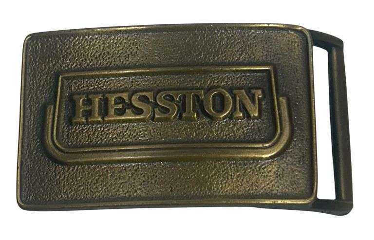 1974 Hesston Belt Buckle - Hard To Find!