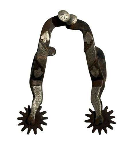 "Ace of Spades" Ladies Leg Spurs