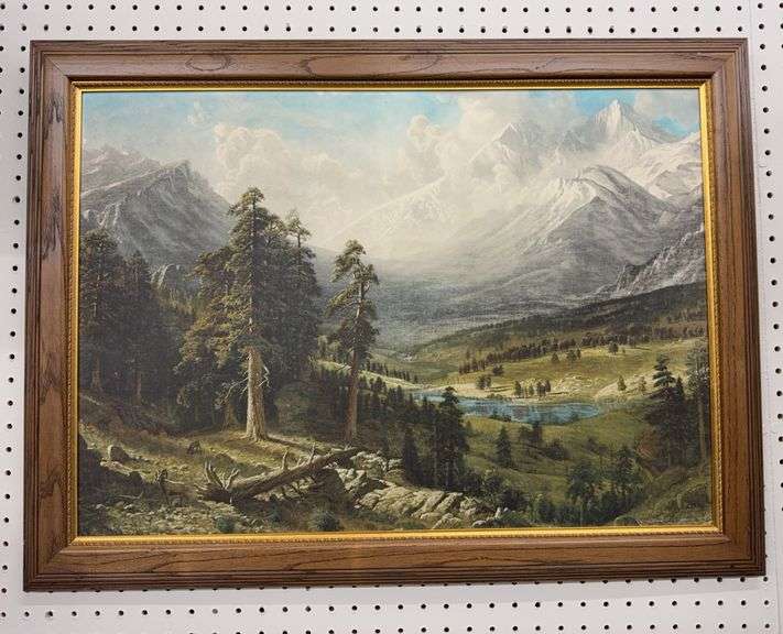 "Estes Park Colorado" - Reproduction Print