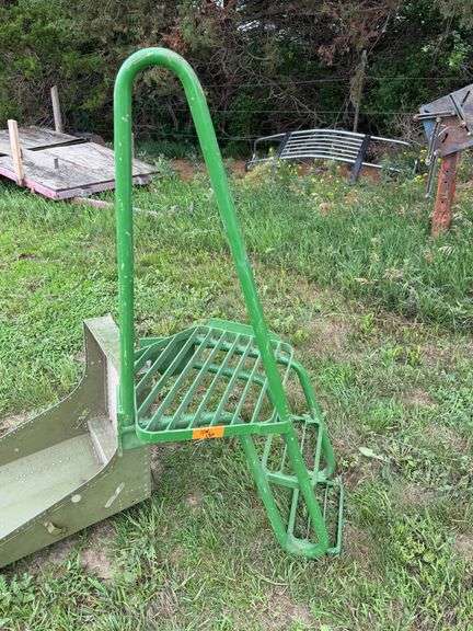 After Market Tractor Step with Hand Rail