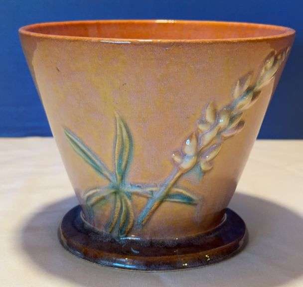 Roseville Pottery Laurel Pattern Flower Pot
