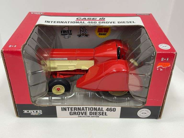 International 460 Grove Diesel – ERTL 1/16 Scale Collector Edition