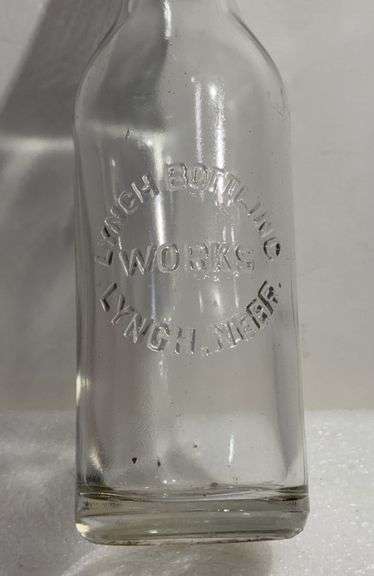 Lynch, Nebraska "Lynch Bottling Works" - Glass Bottle