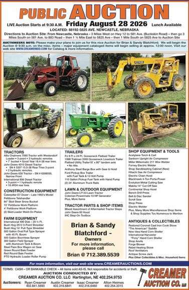 Auction Flyer