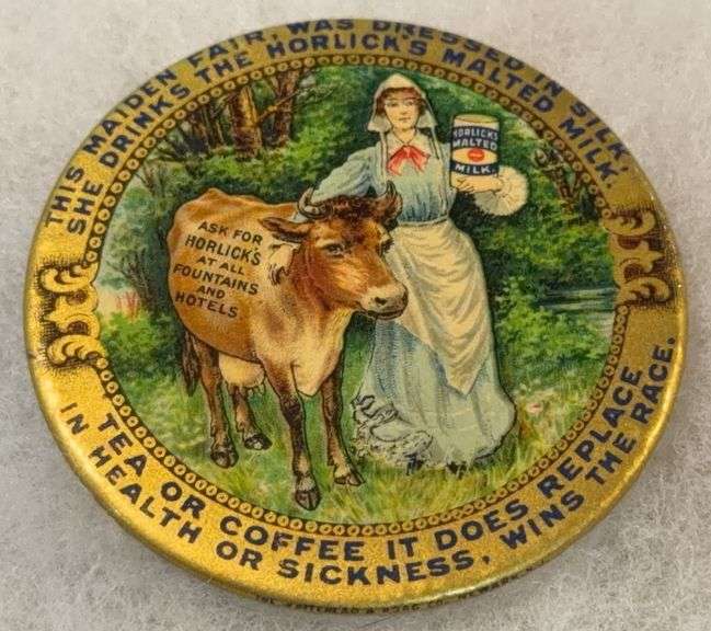 "Horlick's Malted Milk" - Pocket Mirror