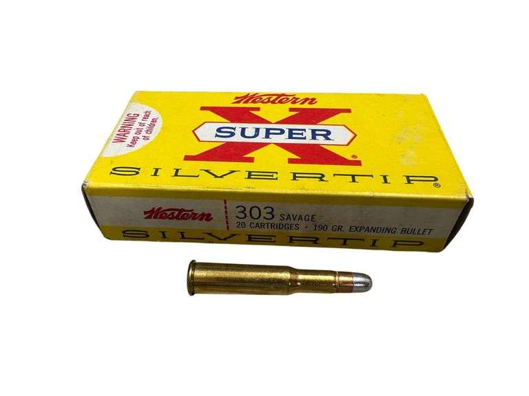 Western Super X Silvertip .303 Savage - 190gr Expanding