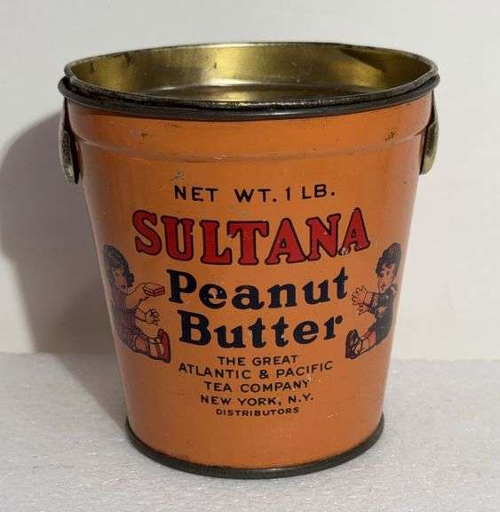 Sultana 1 Lb Peanut Butter Tin Pail – The Great Atlantic & Pacific Tea Company