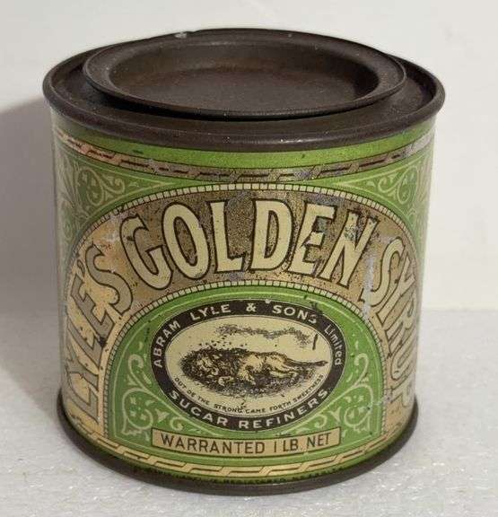 Lyle's Golden Syrup Tin – Abram Lyle & Sons 1 Lb Net