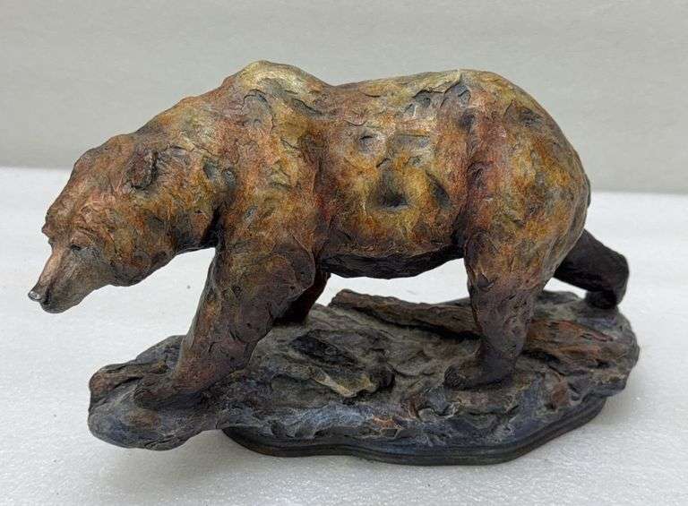 Denny D Edwards Limited Edition Bear Sculpture