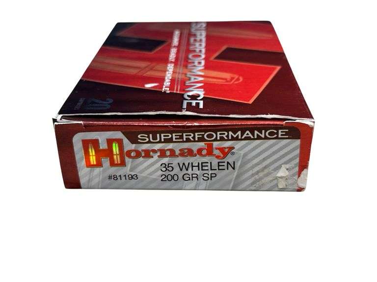 Hornady Superformance .35 Whelen 200gr SP