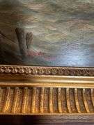 Framed Oil on Board Painting, Appears to be Signed RH Moore, Measures 24.5” x 18.5”