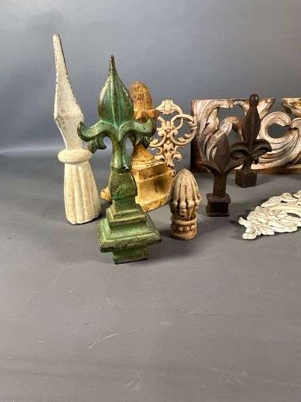 Decorative Finials, Most are Cast Iron/Metal