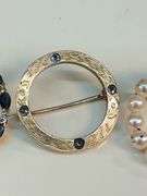 14K Gold Pins (3) Weighs 7.68 Grams, Marked or Tested 14K