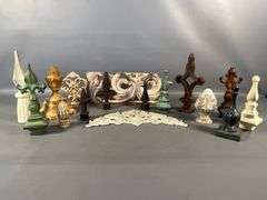 Decorative Finials, Most are Cast Iron/Metal