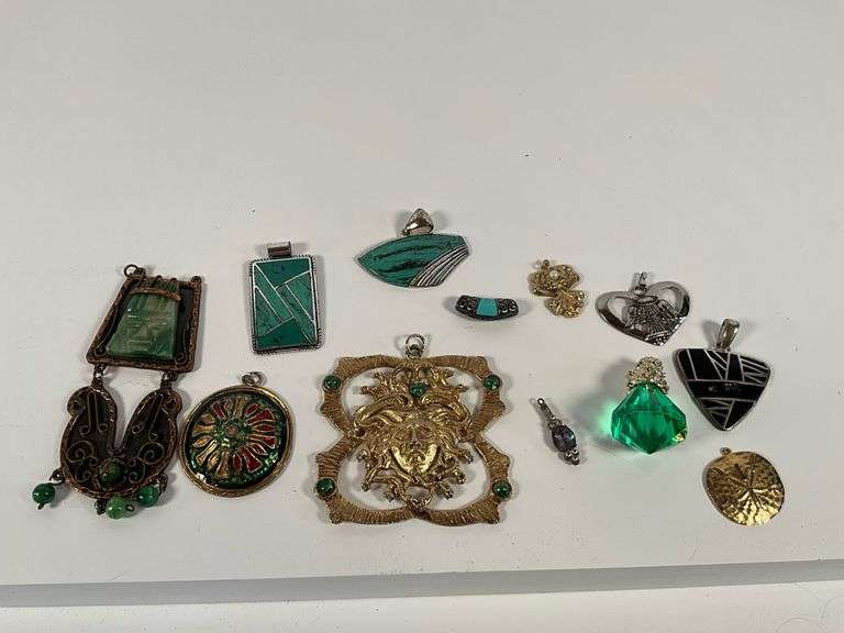 Costume Jewelry: Pendants and Charms
