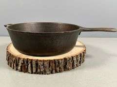 Cast Iron 10.5” Chicken Fryer, Marked 8 on Handle
