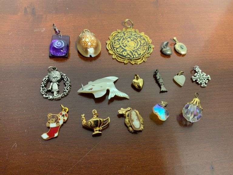 Pendants and Charms in Mixed Materials