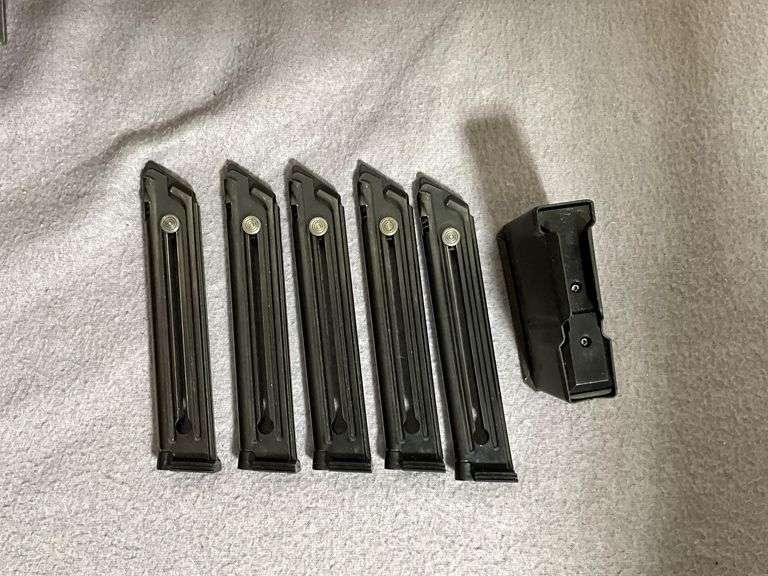 Five Ruger Mark I or II Magazines and One Accurate-Mag .308 Magazine