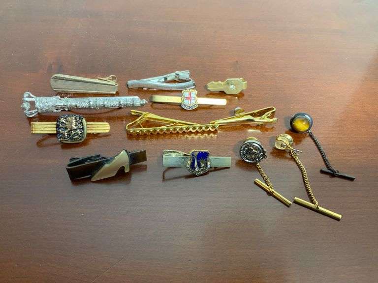 Tie Clips and Tie Pins