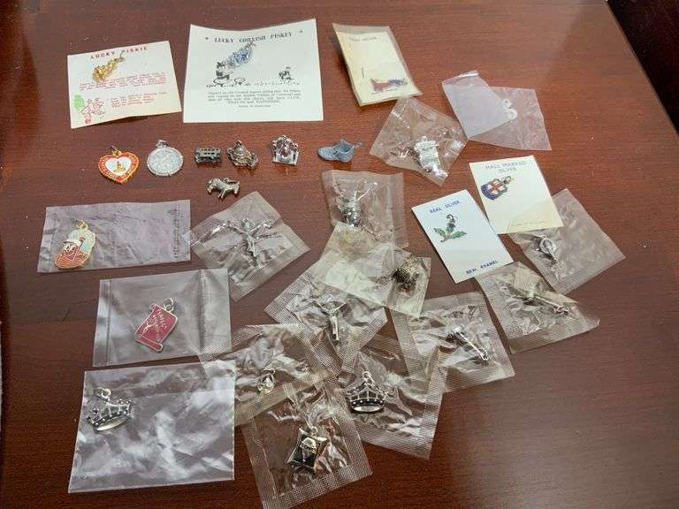 Assorted Charms, Some new in bags