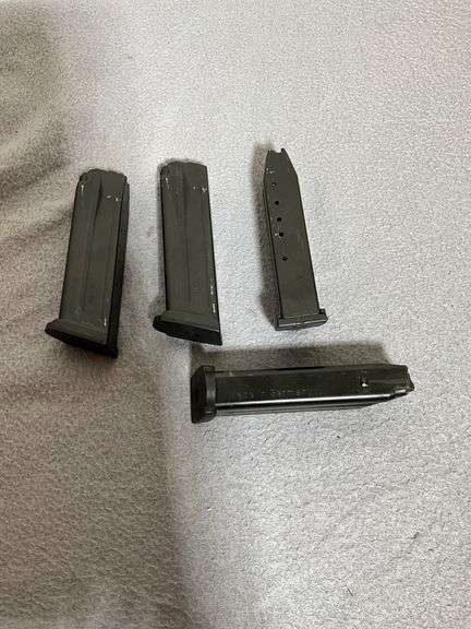Four .40 S&W Magazines, Made in Germany