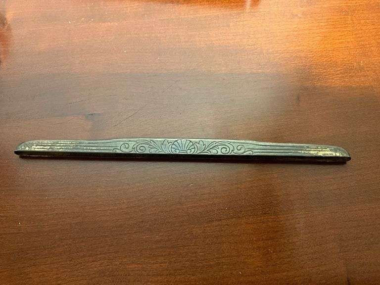 Sterling Silver Empty Comb Handle, 19.37 g