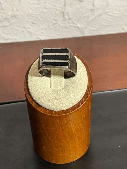 Sterling Silver Ring, Size 12, Marked Mexico, 11.68 g