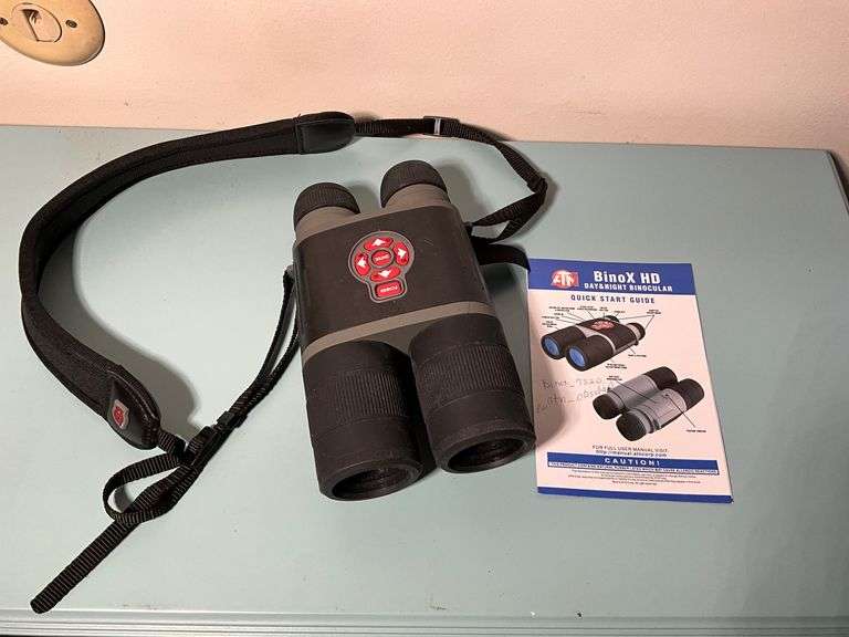 ATN BinoX HD Day/Night Digital Binoculars with User Guide