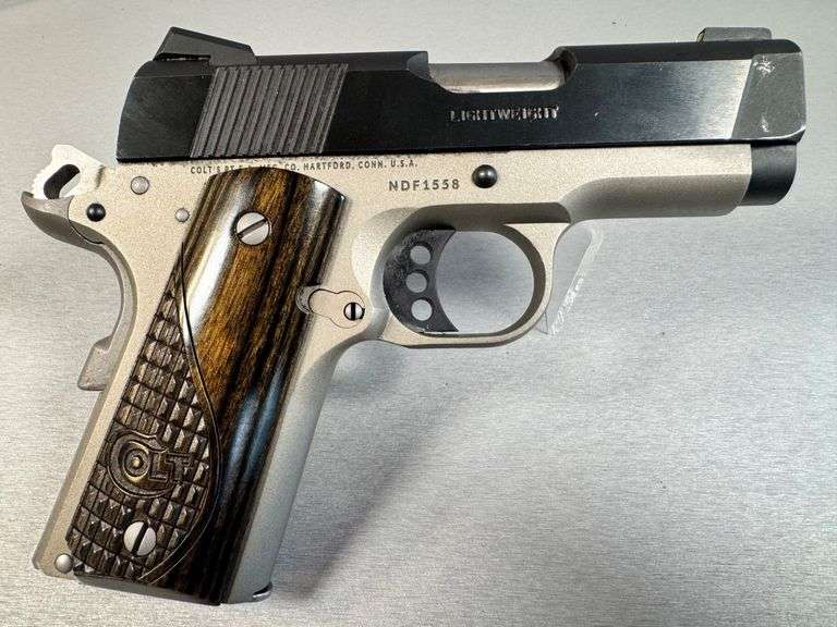 Colt Night Defender .45 Caliber with Magazines and Heckler & Koch Case