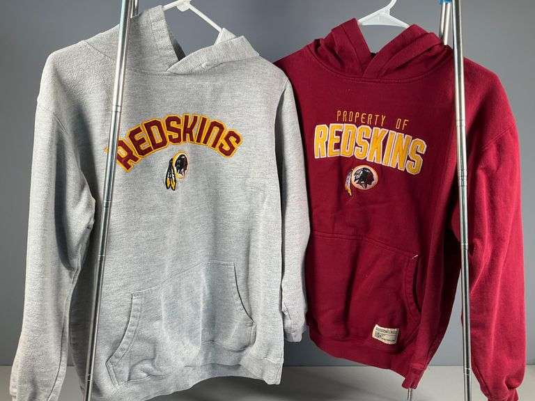 Reebok NFL Team Apparel ‘Redskins’ Logo Hoodies, Set of Two