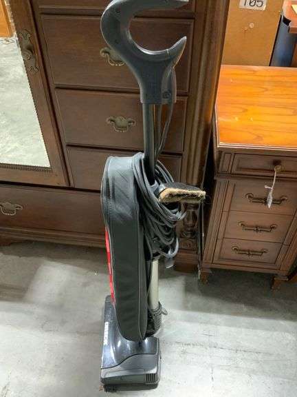 Oreck Upright Vacuum Cleaner with Chevron Patterned Bag