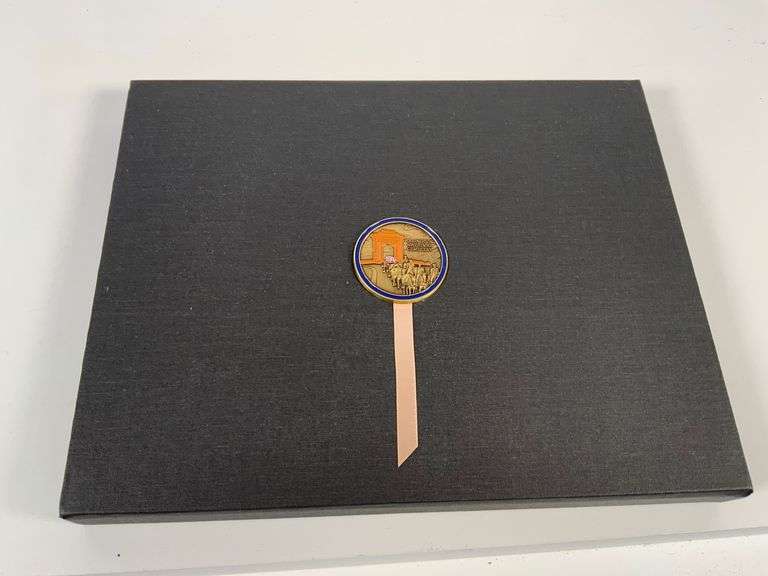 Where Valor Rests: Arlington National Cemetery Hardcover Book with Slipcase and Medallion