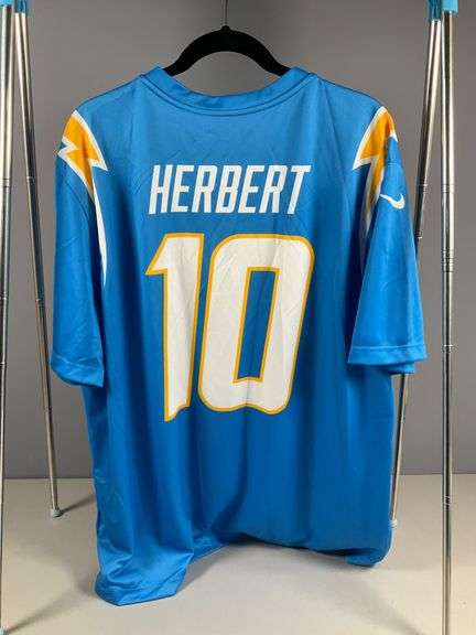 Nike NFL Los Angeles Chargers Justin Herbert Jersey, Size XL