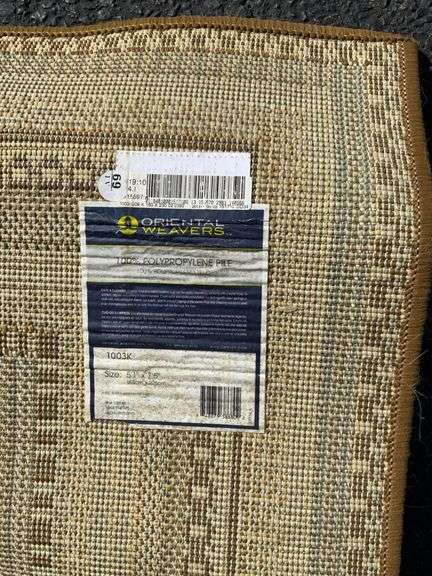Oriental Weavers Accent Rug, 61 x 90 Inches, Beige and Brown Tones