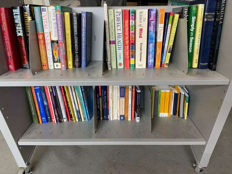 Collection of Assorted Health, Wellness, and Spirituality Books
