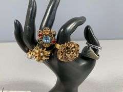 Mixed Lot of Costume Rings and Body Jewelry