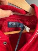 Ralph Lauren MLB Collaboration New York Yankees Red Satin Jacket, Size L