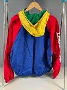 Polo Sport Ralph Lauren Colorblock Nylon Windbreaker Jacket, Size M