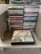 Assortment of CDs, DVDs and Cassette Tapes