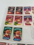 Collection of Garbage Pail Kids Trading Cards in Clear Sleeves