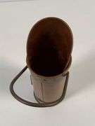 Brass and Copper Matchstick Holder with Handle and Striker by Knobler, Taiwan