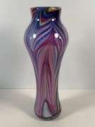 16.5” Swirl Glass Vase
