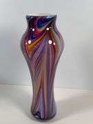 16.5” Swirl Glass Vase