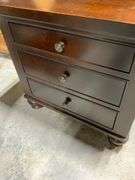 Restoration Hardware Wood Three-Drawer Chest
