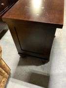 Restoration Hardware Wood Three-Drawer Chest
