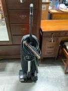 Oreck Upright Vacuum Cleaner with Chevron Patterned Bag